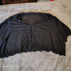 Elegant Black Women's Top